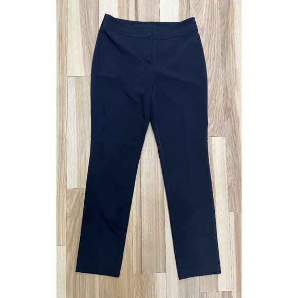 Ann Taylor Black Curvy Fit Cotton Blend Pants 4 - Picture 1 of 4